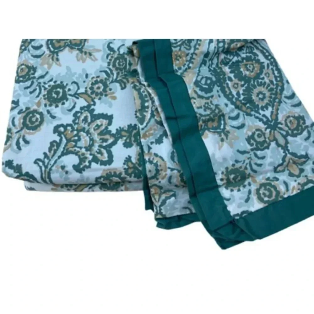Bluestone Court Harper Twin Duvet Cover Pillow Sham Set‎ Sage Brush New Open Pkg